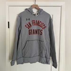 Under Armour Grey San Francisco Giants Pullover MLB Hoodie